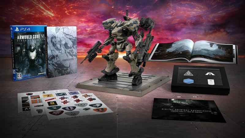 【中古】【PS4】ARMORED CORE VI FIRES OF RUBICON コレクターズエディション 【数量特典】MELANDER C3 G13 特別仕様「TENDERFOOT」 同梱