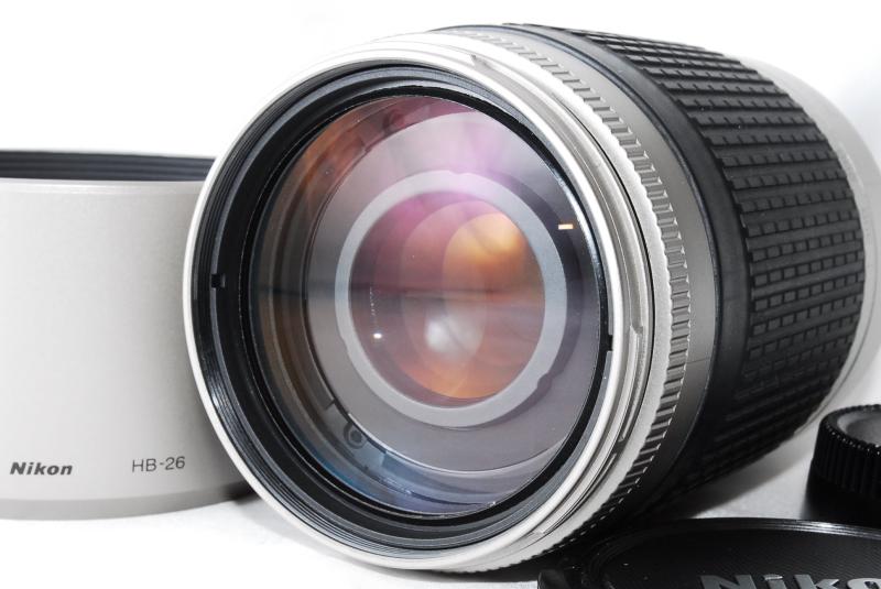 【中古】Nikon AF Zoom Nikkor 70-300mm F4-5.6G シルバー (VR無し)