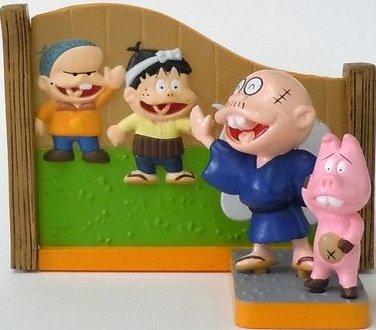 【中古】20世紀漫画家コレクション7 赤塚不二夫の世界 もーれつア太郎 ブタ松親分＆子分 単品 食玩