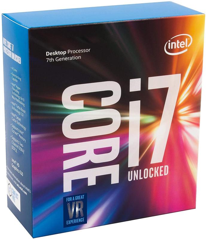 【中古】Intel CPU Core i7-7700K 4.2GHz 8Mキャッシュ 4コア/8スレッド LGA1151 BX80677I77700K 【BOX】【日本正規流通品】