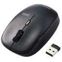 エレコム ワイヤレスマウス M-BL21DBKBK 5ボタン 3段階ポインタ速度可変 抗菌 ブラック(2)