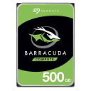Seagate BarraCuda 3.5" 500GB 内蔵ハードディスク HDD 2年 6Gb/s 32MB 7200rpm 正規品 ST500DM009