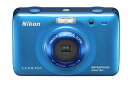 【中古】Nikon デジタルカメラ COOLPIX (クールピクス) S30 ブルー S30BL(2)