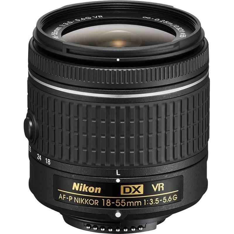 【中古】Nikon 標準ズームレンズ AF-P DX NIKKOR 18-55mm f/3.5-5.6G VR ニコンDXフォーマット専用