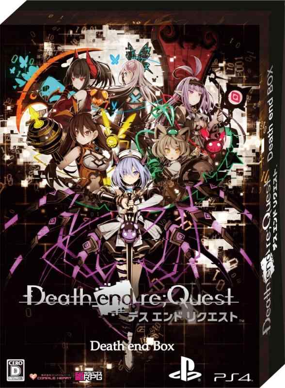 【中古】Death end re;Quest Death end BOX 【版同梱物】・ナナメダケイ描き下ろし収納BOX ・ビジュアルアートワーク ・オリジナルサウンドトラックCD ・秘蔵データ素材集CD-ROM ・クリアビジュアルポスタ