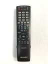 【中古】シャープ(SHARP) シャープ 液晶テレビ(AQUOS)純正リモコン GB068WJSA (0106380426)