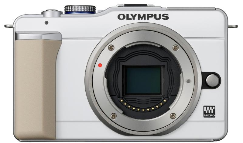 Digital Camera - 【中古】OLYMPUS ミラーレス一眼 PEN E-PL1ボディ ホワイト E-PL1 BODY WHT