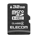 【中古】【2014年モデル】エレコム microSD 32GB Class4 【データ復旧1年間1回無料サービス付】 MF-MSD032GC4R