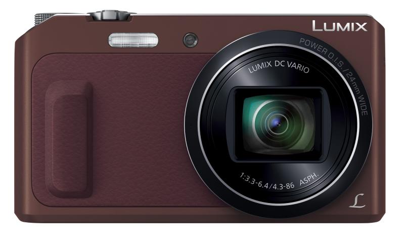 【中古】パナソニック デジタルカメラ ルミックス TZ57 光学20倍 ブラウン DMC-TZ57-T