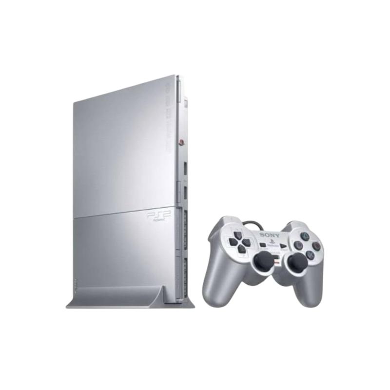 【中古】PlayStation 2 サテン シルバー (SCPH-90000SS) 【メーカー生産終了】