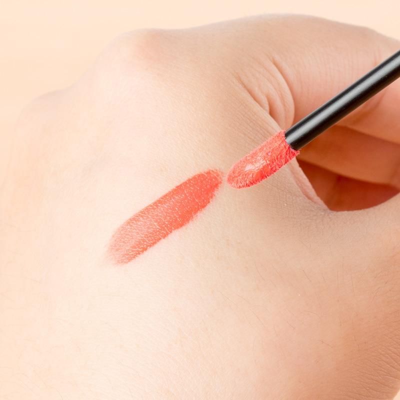 メイクブラシ 使い捨て両端リップブラシ 口紅ブラシ 女性用 メイクアップブラシ ブラック リップライン リップグロス プロ仕様 携帯用