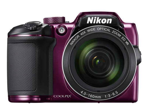 Nikon デジタルカメラ COOLPIX B500 光学40倍ズーム 1602万画素 単三電池 プラム B500PU Nikon デジタルカメラ COOLPIX B500 光学40倍ズーム 1602万画素 単三電池 プラム B500PU