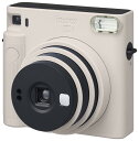 富士フイルム(FUJIFILM) インスタントカメラ "チェキスクエア"instax SQUARE SQ1 チョークホワイト INS SQ 1 WHITE