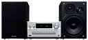 【中古】パナソニック ミニコンポ ハイレゾ音源対応 USBメモリー/Bluetooth対応 シルバー SC-PMX80-S