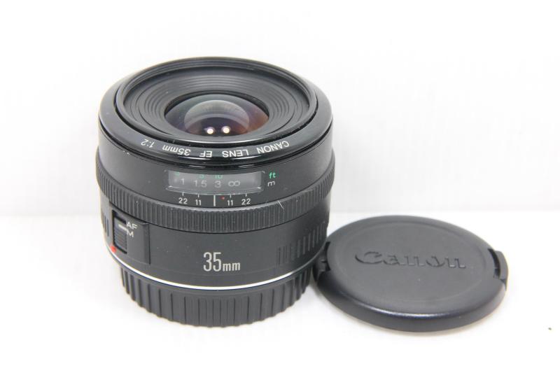 【中古】Canon 単焦点レンズ EF35mm F2 フルサイズ対応