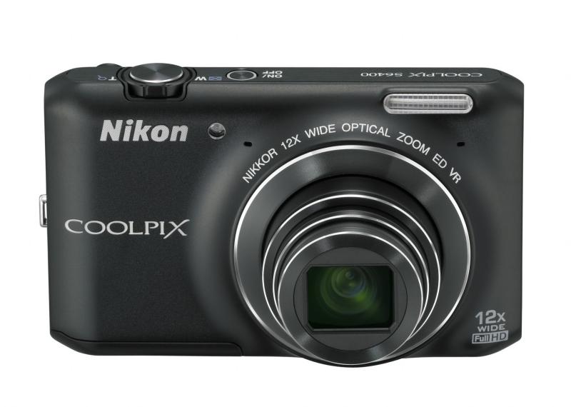 【中古】Nikon デジタルカメラ COOLPIX S6400 タッチパネル液晶 光学12倍ズーム スマートブラック S6400BK