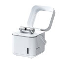 【中古】ツインバード フェイススチーマー 美顔器 イオンスチーム コンパクト ミラー付 水道水OK 毛穴ケア ノズル調節可能 ホワイト SH-2786W