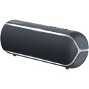 【中古】ソニー ワイヤレスポータブルスピーカー SRS-XB22 : 防水 / 防塵 / 防錆 / Bluetooth / 重低音モデル / マイク付き/ 最大12時間連続再生 2019年モデル / マイク付き/ ブラック SRS-XB22 B(2)