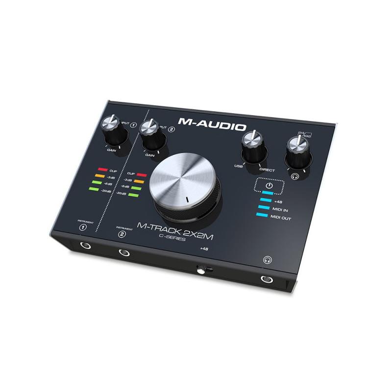 【中古】M-Audio 24bit/192kHz USB オーディオMIDIインターフェイス M-Track 2X2M