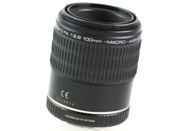 【中古】Pentax D FA 100mm f/2.8 マクロレ