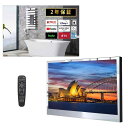 【中古】elecsung 防水テレビ お風呂 Bcas 22V型 Android TV 浴室用ンスマートミラーTV IP66防水テレビ Wi-Fi/Blueto...