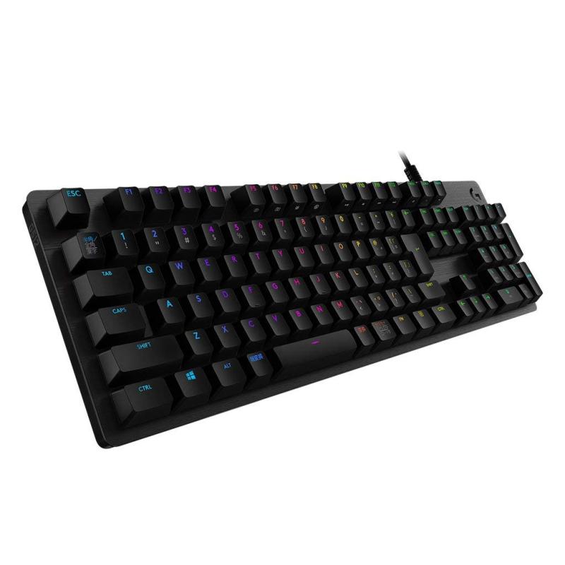 【中古】Logicool G ゲーミングキーボード G512-LN ブラック メカニカルキーボード リニア 日本語配列 LIGHTSYNC RGB G512 Carbon 国内正規品 2年間メーカー