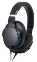 【中古】オーディオテクニカ ATH-MSR7b BK ヘッドホン 有線 ポータブル ポータブル ハイレゾ音源対応 SoundReality ブラック