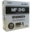 【中古】ALLWAYS 3.5インチ フロッピーディスクメディア 1.44MB 10枚 FDI35-AW