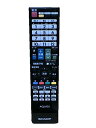 【中古】SHARP 液晶テレビ(AQUOS) 純正リモコン GB140WJSA CRMC-GB140WJSA (0106380463)