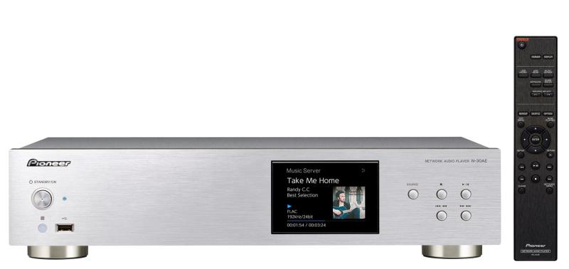 【中古】パイオニア N-30AE ネットワークオーディオプレーヤー ハイレゾ対応 シルバー N-30AE(S)