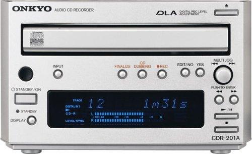 【中古】ONKYO INTEC155 オーディオCDレコーダー CDR-201A(S) /シルバー（楽天・ソファポテト）