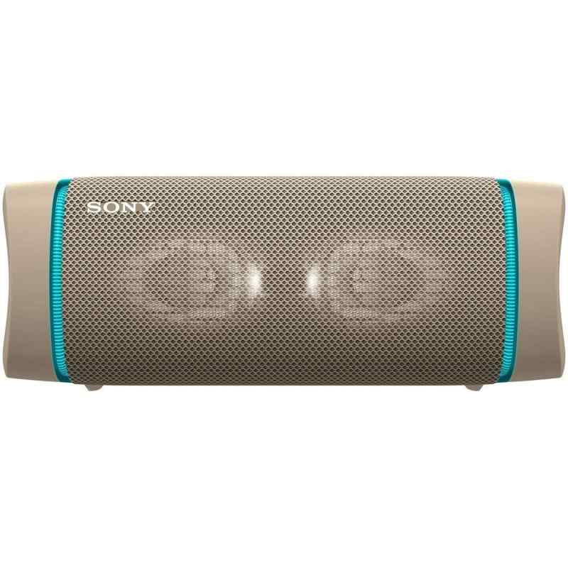 【中古】ソニー ワイヤレスポータブルスピーカー SRS-XB33 : 防水/防塵/防錆/Bluetooth/重低音モデル/マイク付き/ライティング機能搭載 / 最大24時間連続再生 2020年モデル / ベージュ SRS-XB33 C
