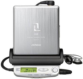Victor JVC ポータブルMDプレイヤー XM－C17P－S