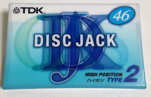 【中古】TDK カセットテープ DSIC JACK ハイポジTYPE2 46分 DJ2-46F 【中古】TDK カセットテープ DSIC JACK ハイポジTYPE2 46分 DJ2-46F