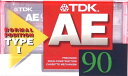 【中古】TDK カセットテープ AE 90 AE-90F TYPE1