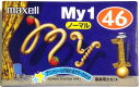 【中古】maxell カセットテープ 46分 My1 MY1-46M