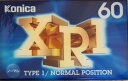 【中古】Konica カセットテープ XR・I 60分 XRI60N