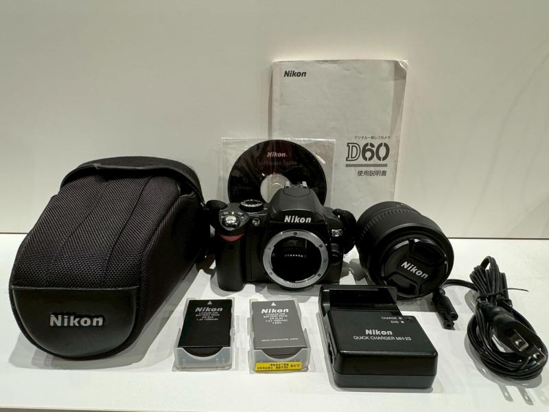楽天市場】Nikon デジタル一眼レフカメラ D60 レンズキット D60LKの通販