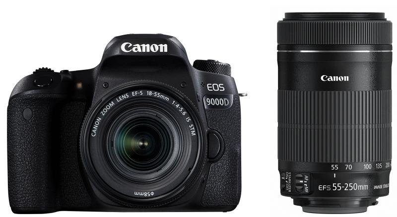 Canon ǥե EOS 9000D ֥륺७å EF-S18-55mm/EF-S55-250mm ° EOS9...