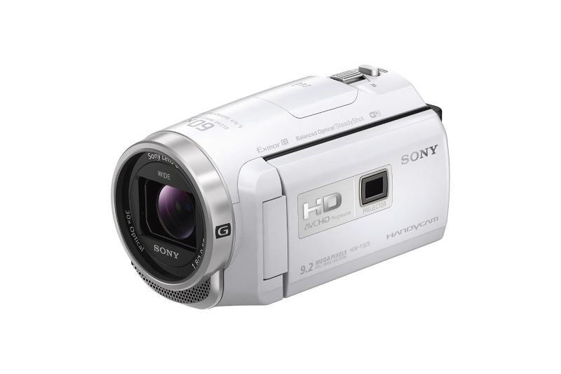 【中古】SONY ビデオカメラ HDR-PJ675 32GB 光学30倍 ホワイト Handycam ...