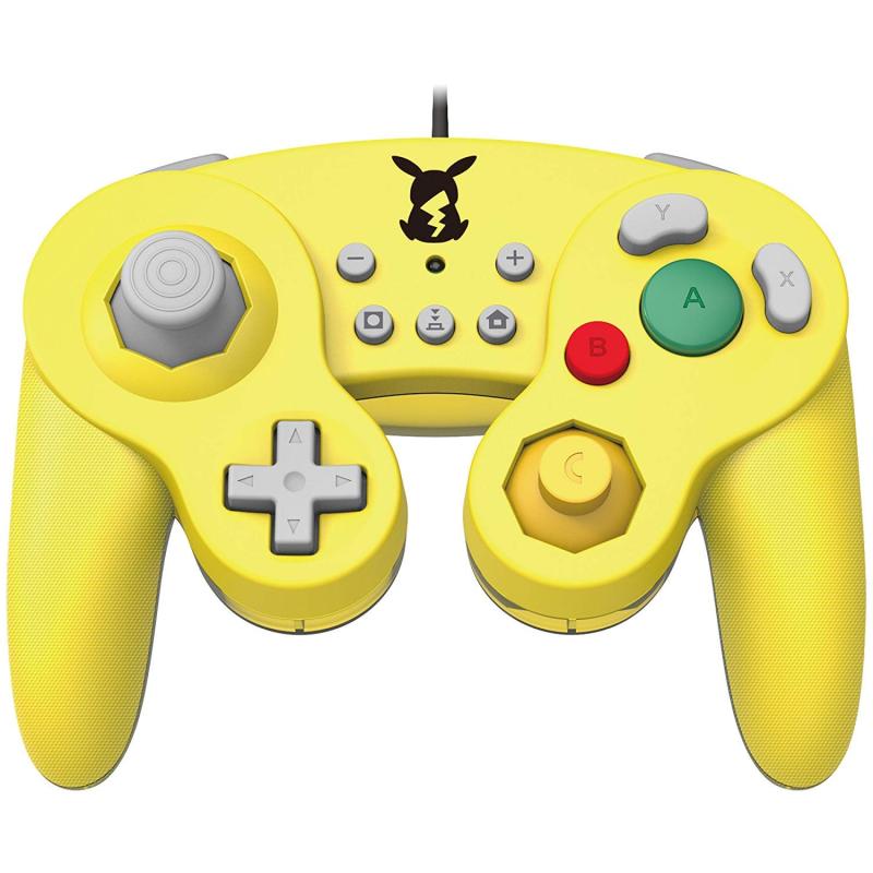 【中古】【任天堂ライセンス商品】ホリ クラシックコントローラー for Nintendo Switch ピカチュウ【Nintendo Switch対応】