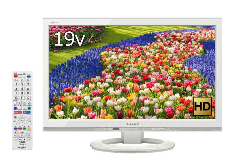 楽天市場】シャープ アクオス 24v型 ホワイトの通販