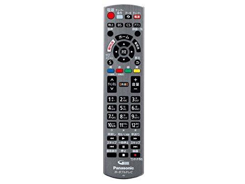【中古】パナソニック Panasonic プライベート・ビエラ リモコン ポータブルテレビ N2QAYB001174