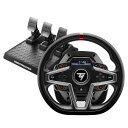 【中古】【Playstation公式ライセンス】Thrustmaster スラストマスター ハンコン T248 グランツーリスモ PS5 PS4 PC ハンドルコントローラー レーシングゲーム フォースフィードバックシステム 多機能画面 ペ