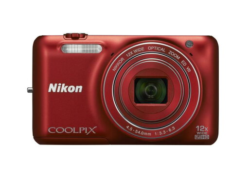【中古】Nikon クールピクス S6600RD ラズベリーレッド 【中古】Nikon クールピクス S6600RD ラズベリーレッド