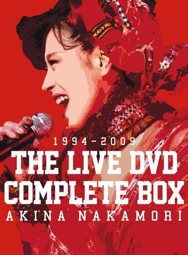 中森明菜 THE LIVE DVD COMPLETE BOX 中森明菜 THE LIVE DVD COMPLETE BOX
