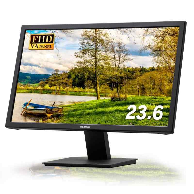 楽天市場】アイリスオーヤマ モニター 液晶ディスプレイ 23.6インチ