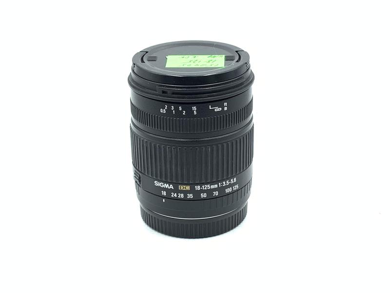 【中古】シグマ 18-125mm F3.8-5.6 DC OS HS