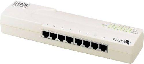 Panasonic - 【中古】I-O DATA ETX-SH8NTP タップ型8ポートスイッチングハブ