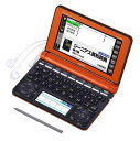 【中古】特別英語コンテンツ付 カシオ EX-word 電子辞書 140コンテンツ 高校生モデル XD-N4805RG オレンジ(2)